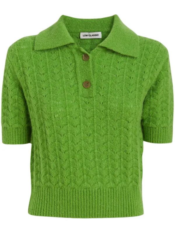 Knitted Green shirt
