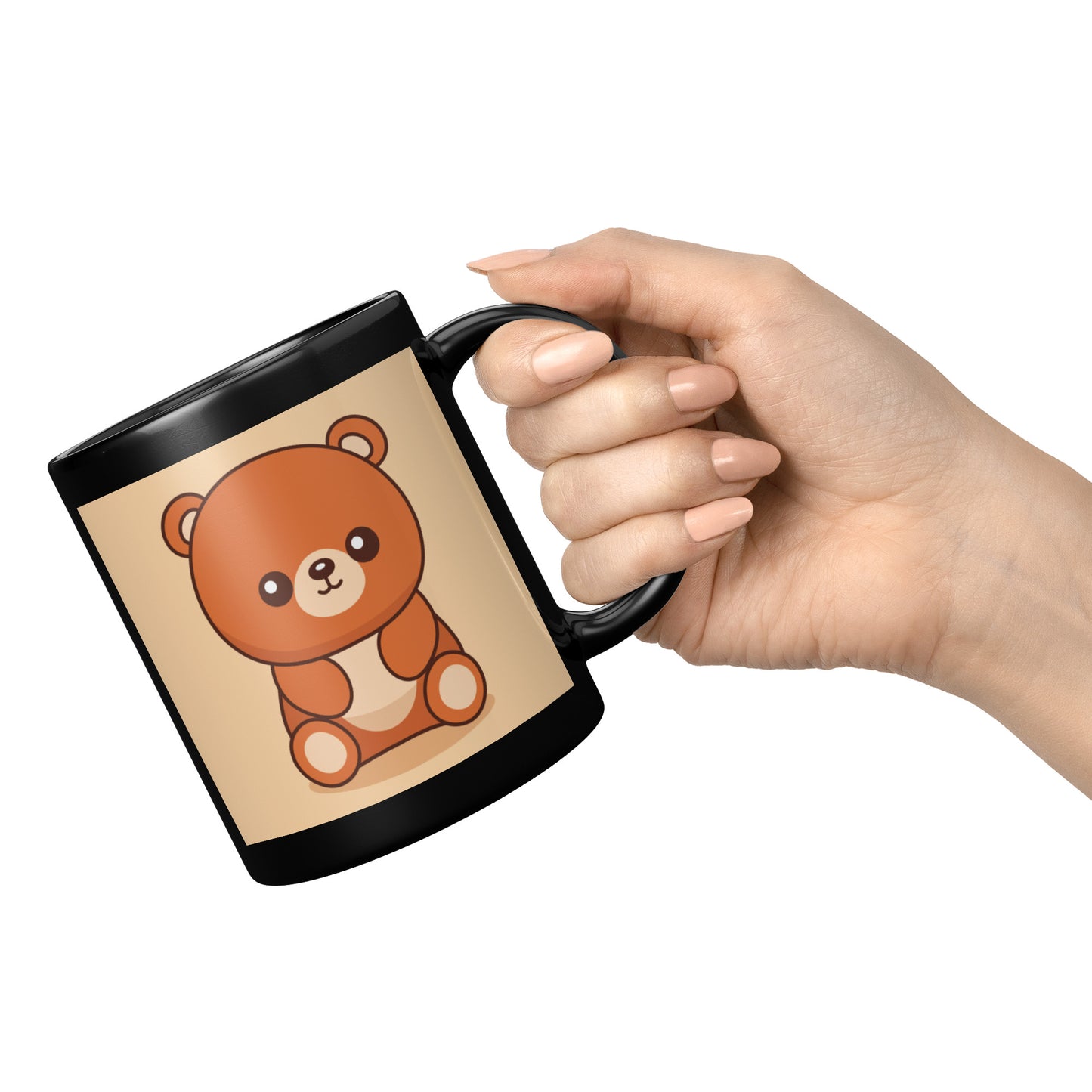 Test 11oz Black Mug - store2app