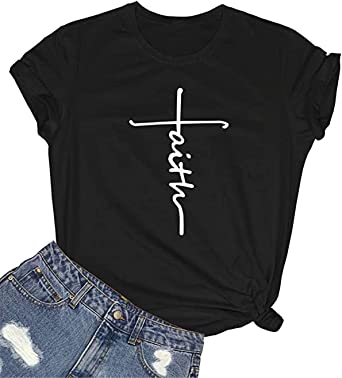 Faith Shirts in 3 colors - Blue - store2app